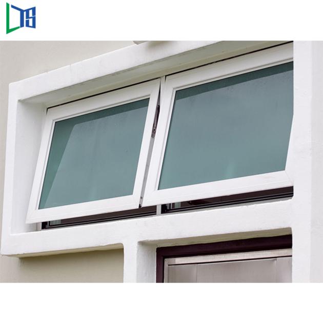 Residential Double Glazed Aluminium Awning Windows Wind Resistance Easy