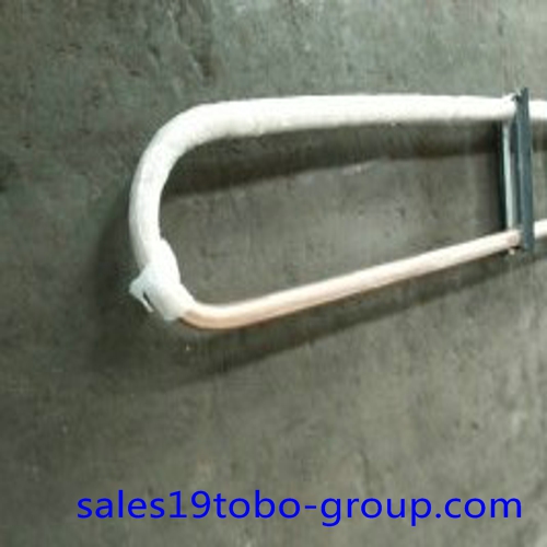 steel pipHot bend U Pipe U shaped bend seamless steel pipe black painted ASME sa179 carbon