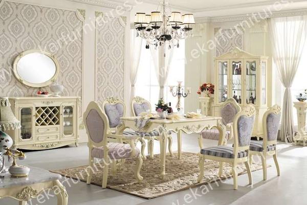 French Style Luxury Dining Room Set