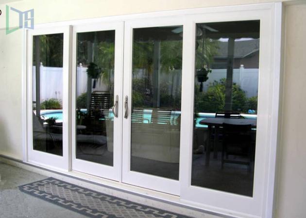 Automatic System Aluminium Sliding Doors Heat Insulation