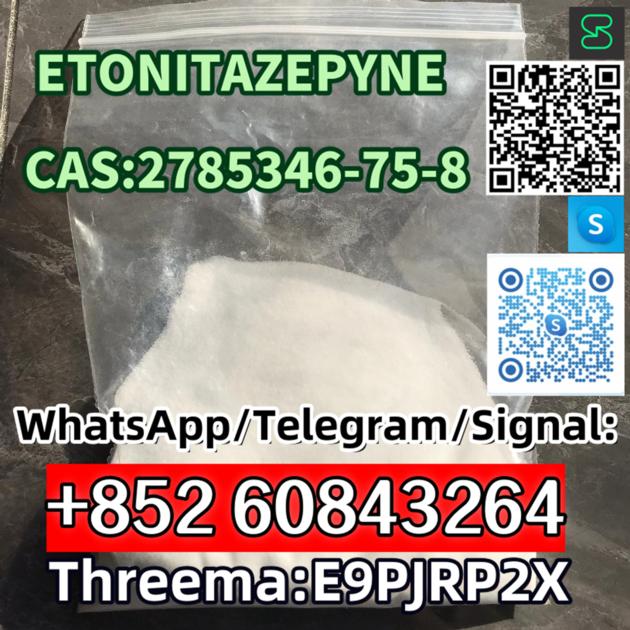 ETONITAZEPYNE  CAS:2785346-75-8  Skype/Telegram/Signal: +44 7410387508 Threema:E9PJRP2X