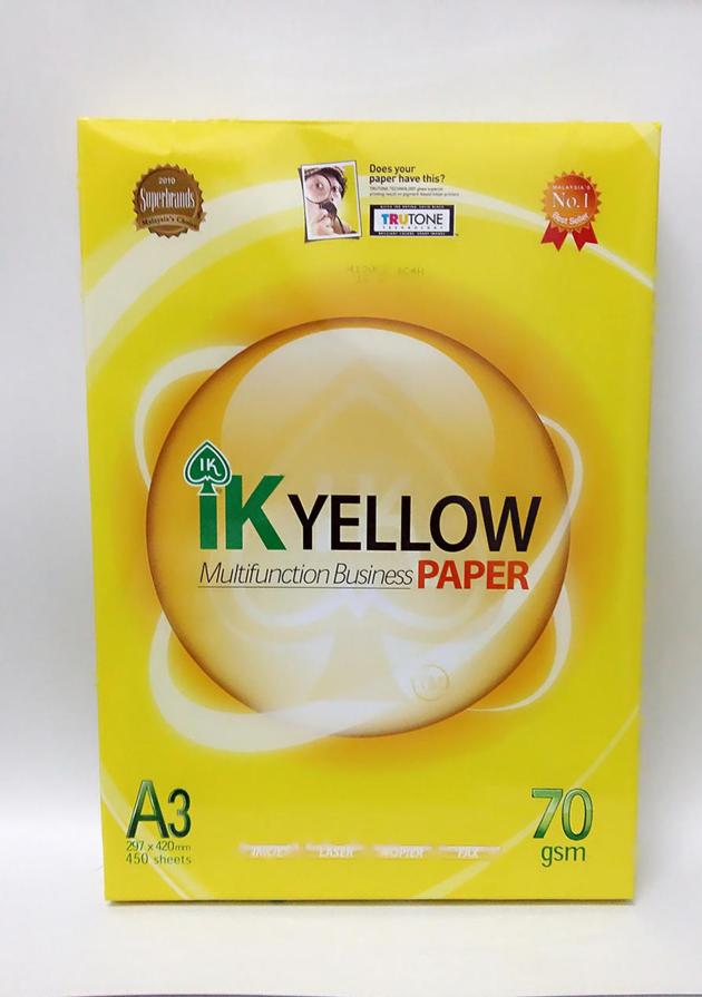 IK Yellow A4 Copy Paper A4 - PREMIUM A4 PAPERS