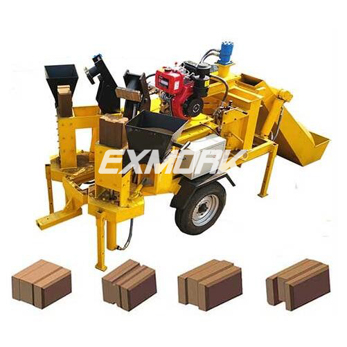 Exmork EXM7 clay brick making machine