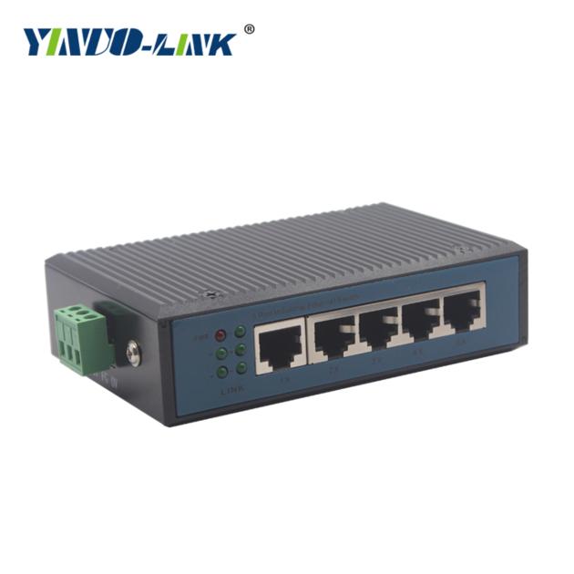 Industrial Ethernet Switch 5 Port POE