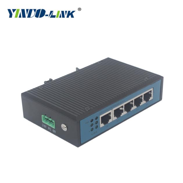 Industrial Ethernet Switch 5 Port POE