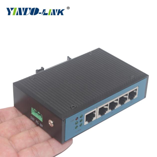 Industrial Ethernet Switch 5 Port POE